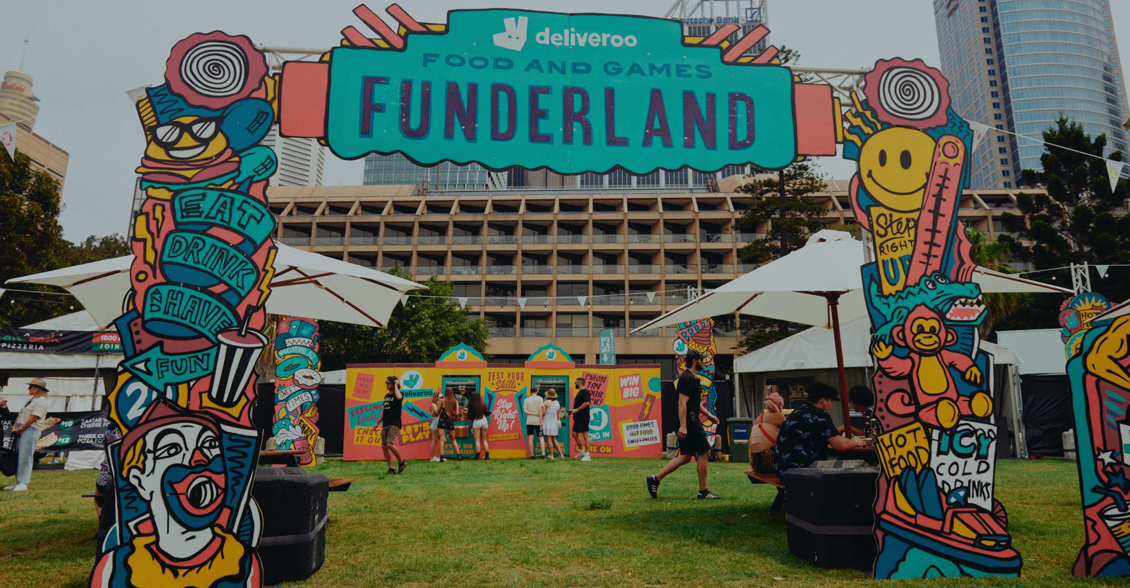 Building out a food precinct and digital activation for Deliveroo